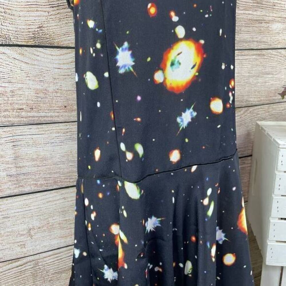 5/$25 NWT Made For Impulse Galaxy Mini Dress Medium‎ - Picture 5 of 7